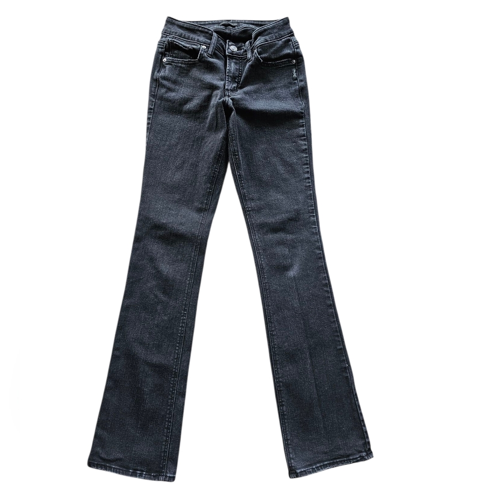 Silver Jeans Women's Suki Slim Boot Cut Mid‐Rise Black Wash Size W26/L33